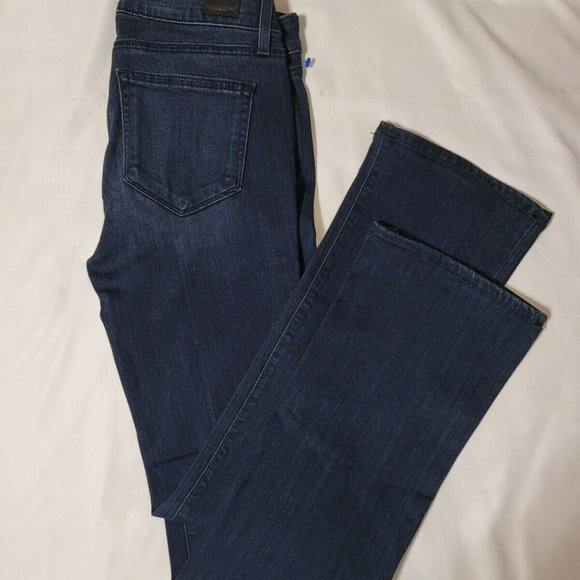 Paige Manhattan Mid Rise Slim Bootcut Jeans 28 - Picture 8 of 8